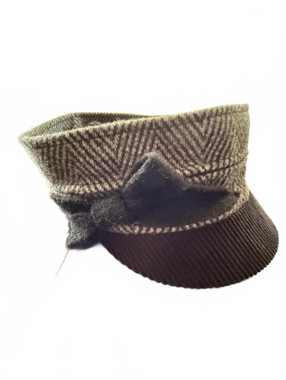 Women's Wool Blend Newsboy Cap with Bow Accent